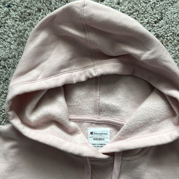 Plus Champion Hoodie - Pink - Picture 2 of 3